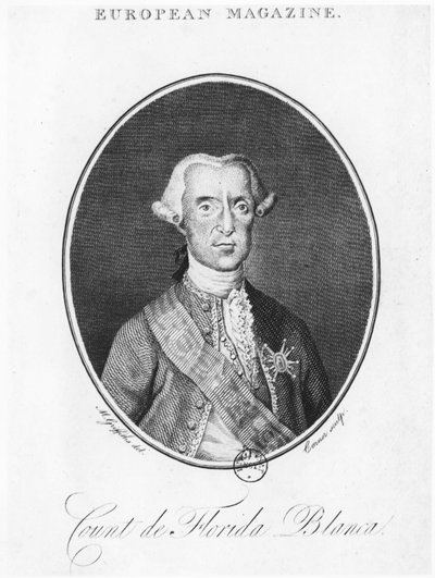 José Moñino, Count of Floridablanca by J.M. Corner